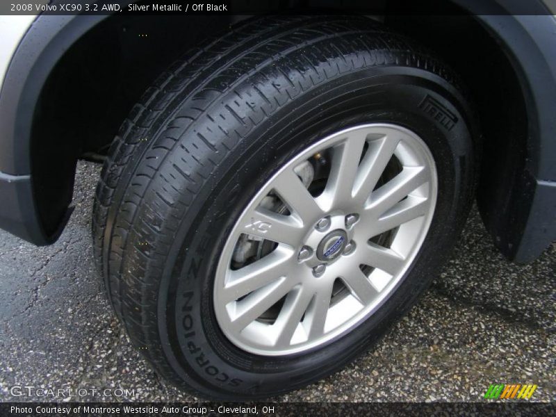 Silver Metallic / Off Black 2008 Volvo XC90 3.2 AWD