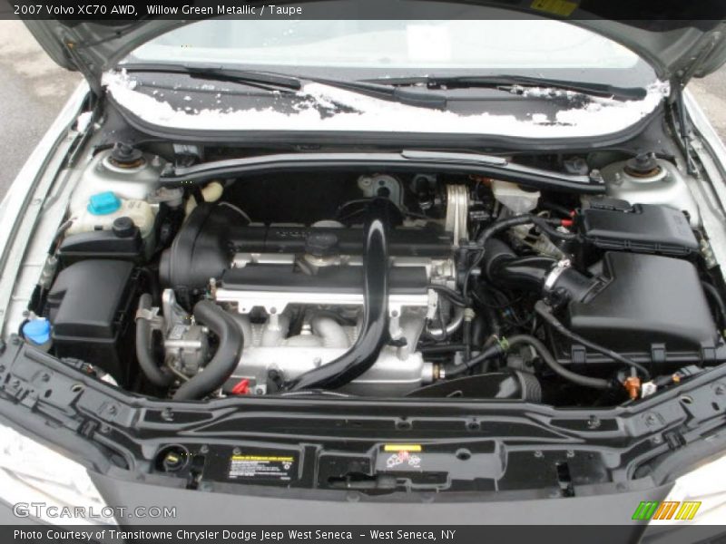 Willow Green Metallic / Taupe 2007 Volvo XC70 AWD