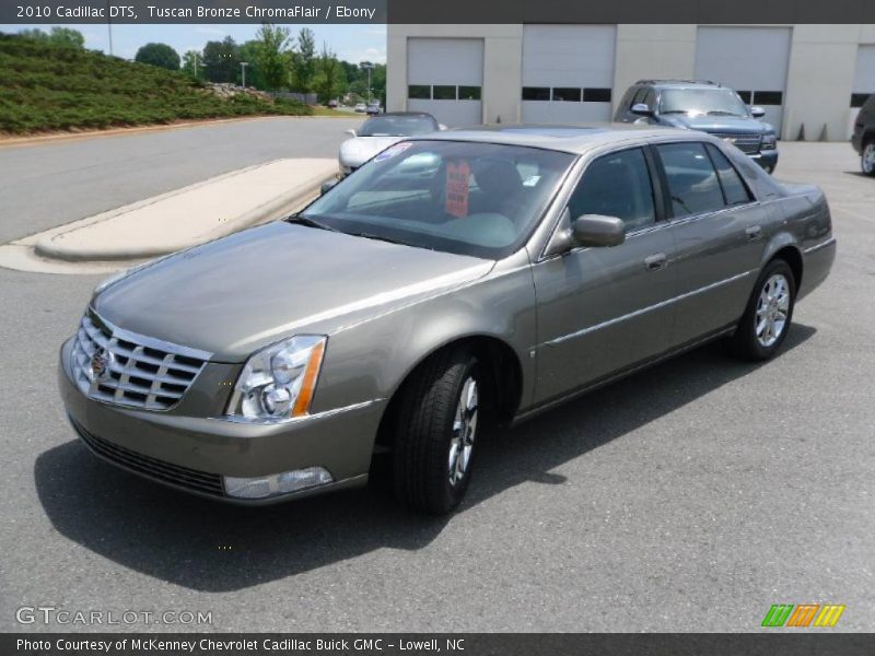 Tuscan Bronze ChromaFlair / Ebony 2010 Cadillac DTS