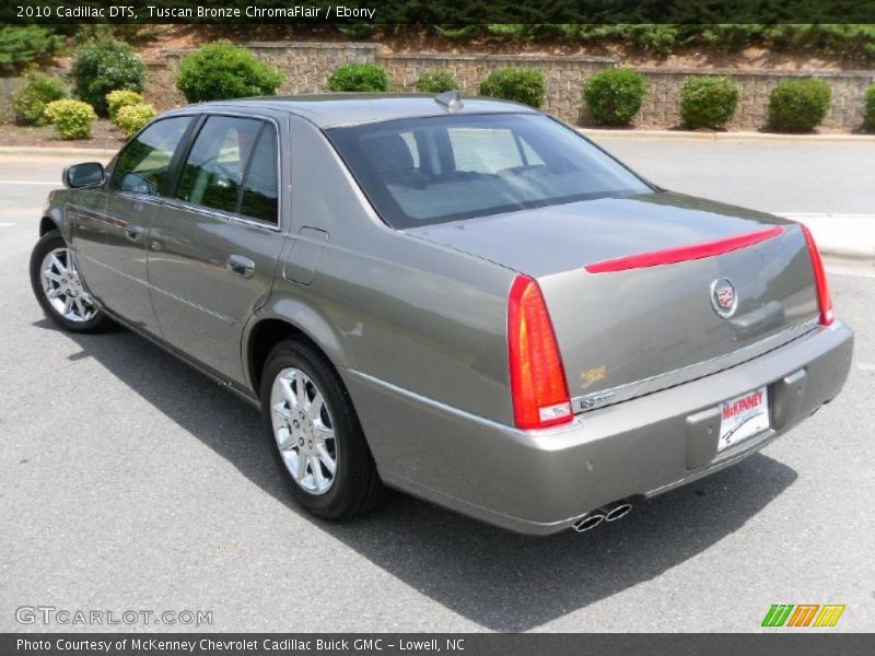 Tuscan Bronze ChromaFlair / Ebony 2010 Cadillac DTS