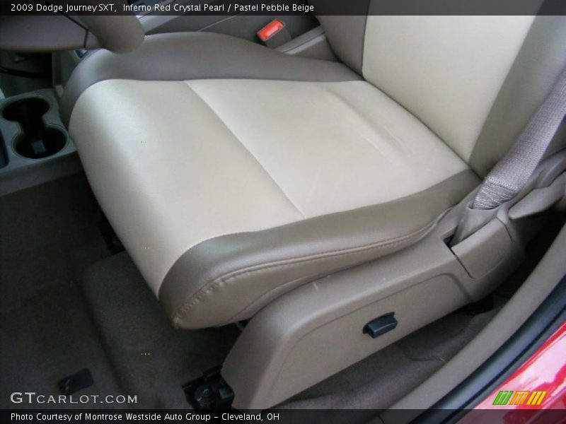Inferno Red Crystal Pearl / Pastel Pebble Beige 2009 Dodge Journey SXT