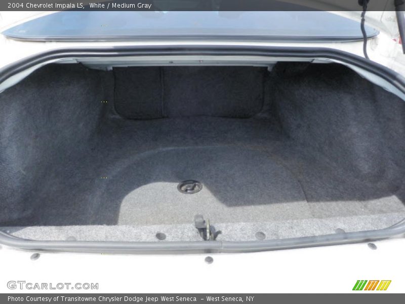 White / Medium Gray 2004 Chevrolet Impala LS