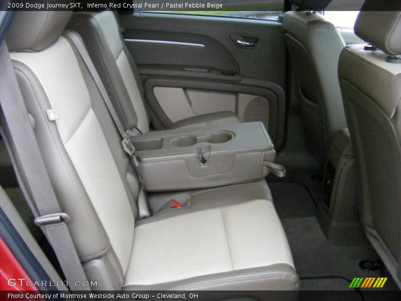 Inferno Red Crystal Pearl / Pastel Pebble Beige 2009 Dodge Journey SXT