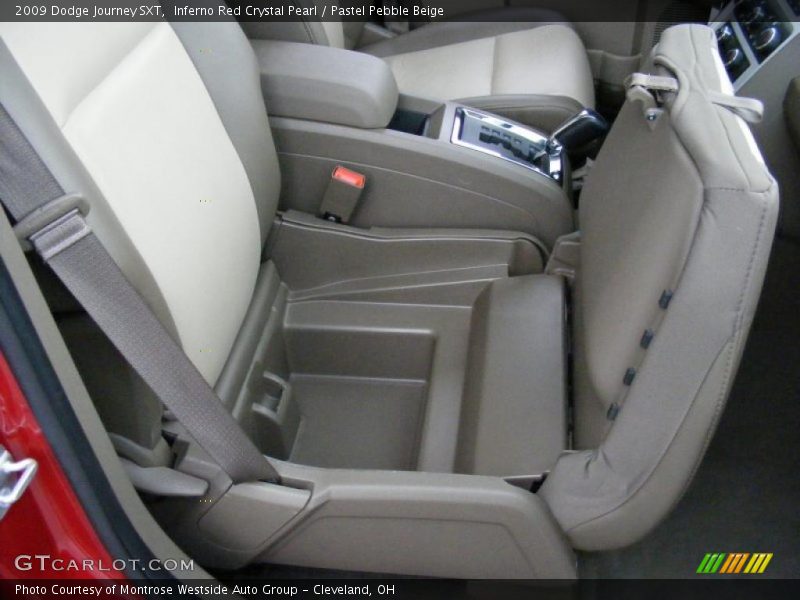 Inferno Red Crystal Pearl / Pastel Pebble Beige 2009 Dodge Journey SXT