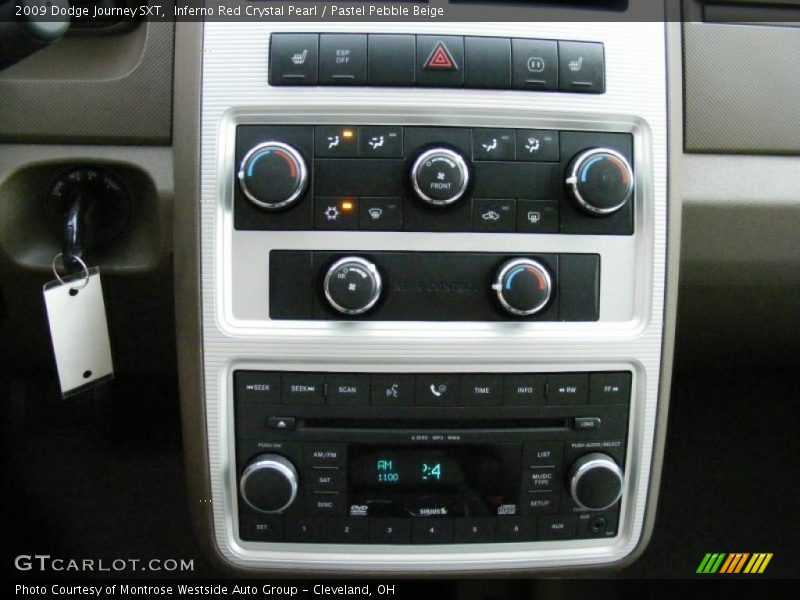 Inferno Red Crystal Pearl / Pastel Pebble Beige 2009 Dodge Journey SXT