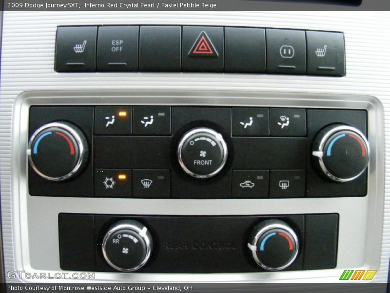 Inferno Red Crystal Pearl / Pastel Pebble Beige 2009 Dodge Journey SXT