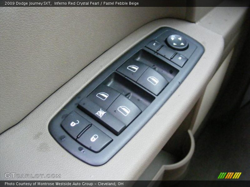 Inferno Red Crystal Pearl / Pastel Pebble Beige 2009 Dodge Journey SXT