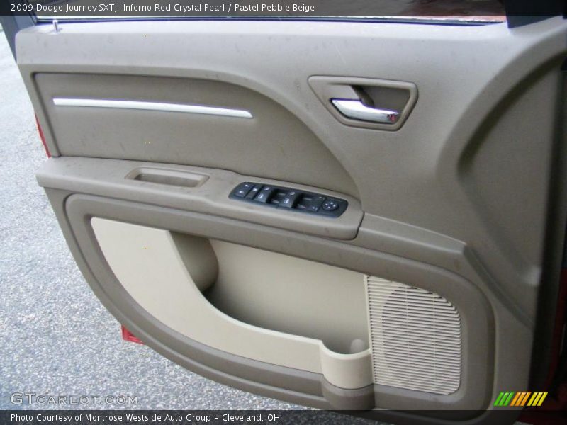 Inferno Red Crystal Pearl / Pastel Pebble Beige 2009 Dodge Journey SXT