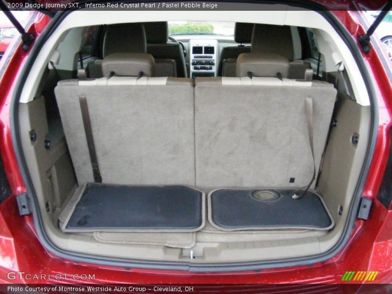 Inferno Red Crystal Pearl / Pastel Pebble Beige 2009 Dodge Journey SXT