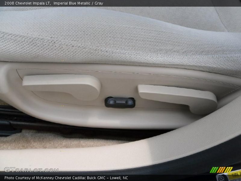 Imperial Blue Metallic / Gray 2008 Chevrolet Impala LT