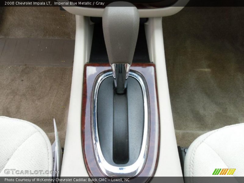 Imperial Blue Metallic / Gray 2008 Chevrolet Impala LT