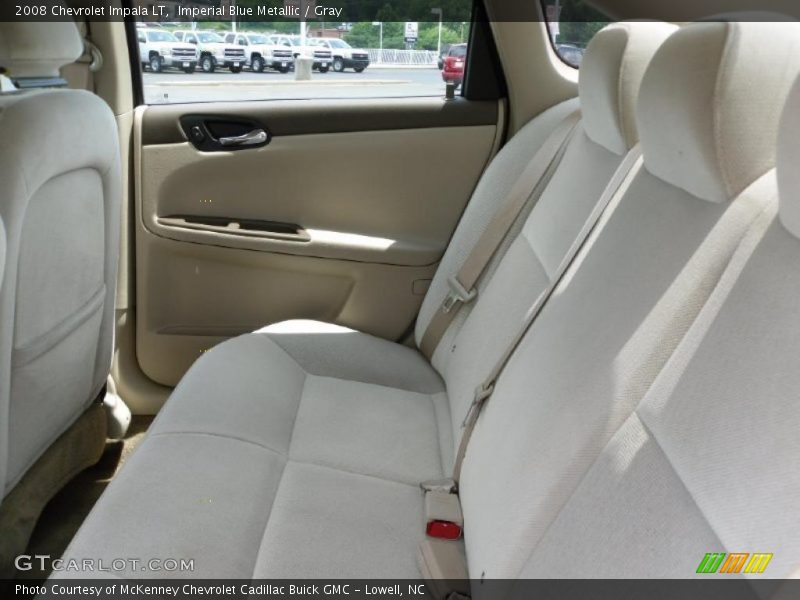 Imperial Blue Metallic / Gray 2008 Chevrolet Impala LT