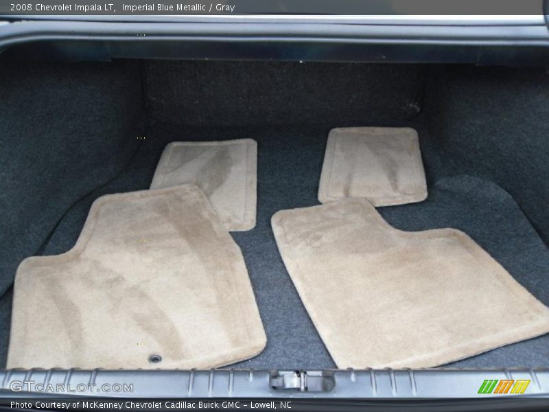 Imperial Blue Metallic / Gray 2008 Chevrolet Impala LT