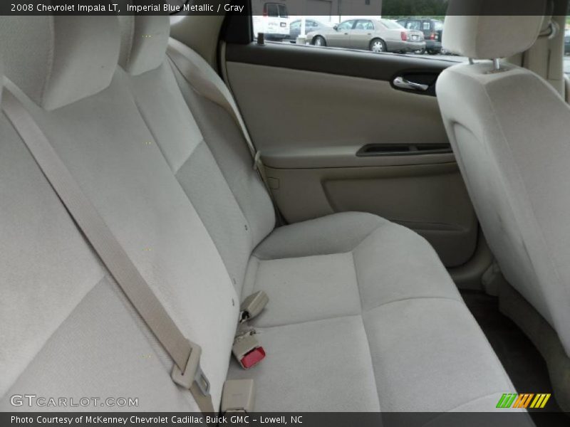 Imperial Blue Metallic / Gray 2008 Chevrolet Impala LT