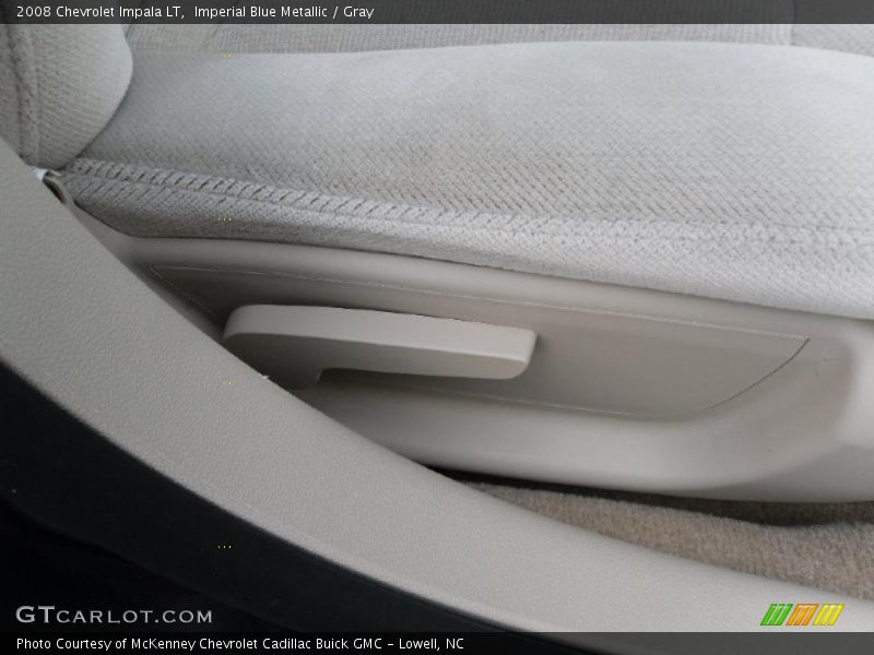 Imperial Blue Metallic / Gray 2008 Chevrolet Impala LT