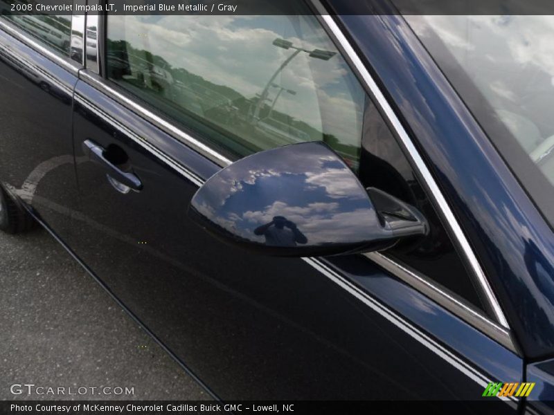 Imperial Blue Metallic / Gray 2008 Chevrolet Impala LT