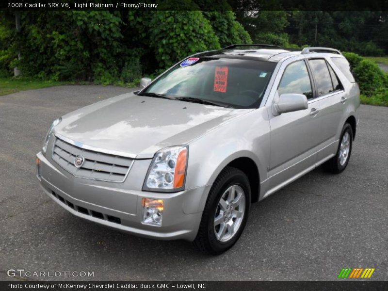 Light Platinum / Ebony/Ebony 2008 Cadillac SRX V6