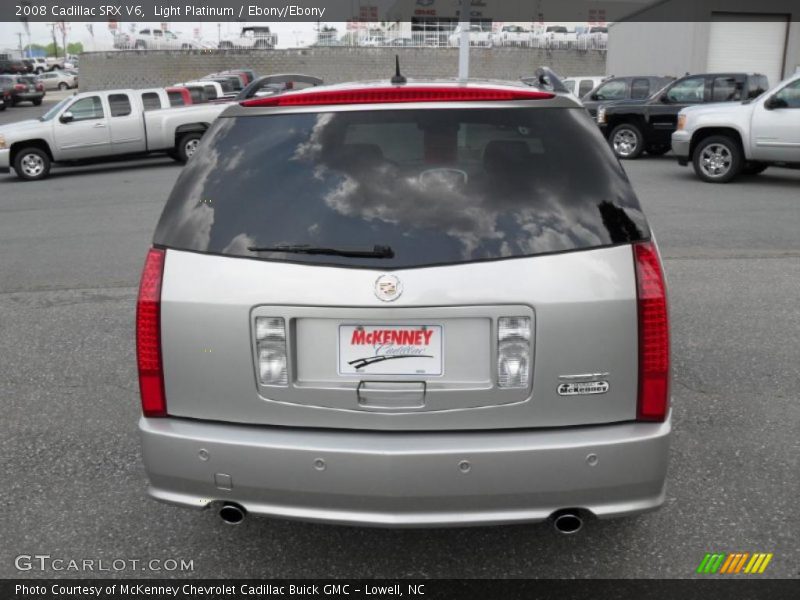 Light Platinum / Ebony/Ebony 2008 Cadillac SRX V6