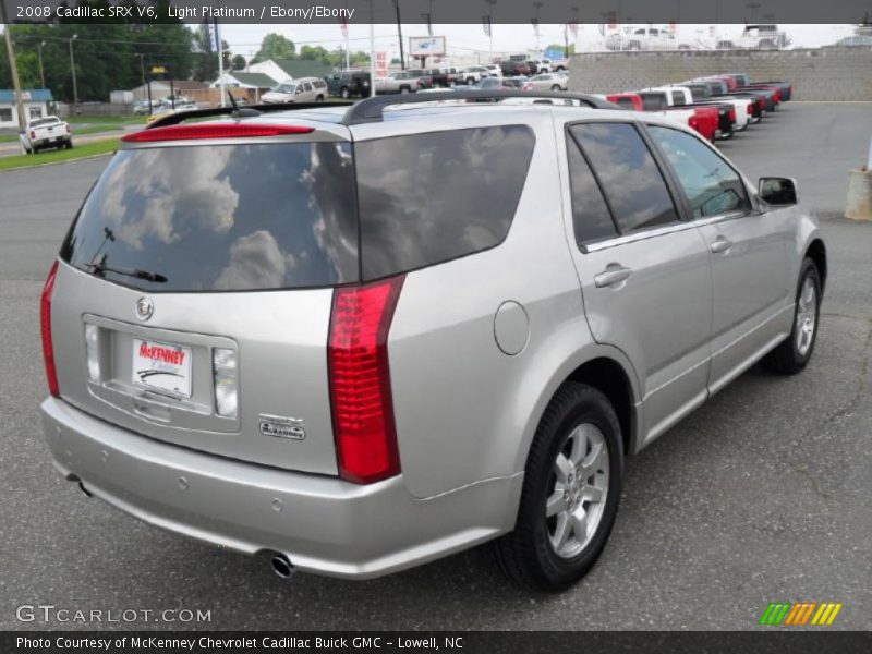 Light Platinum / Ebony/Ebony 2008 Cadillac SRX V6