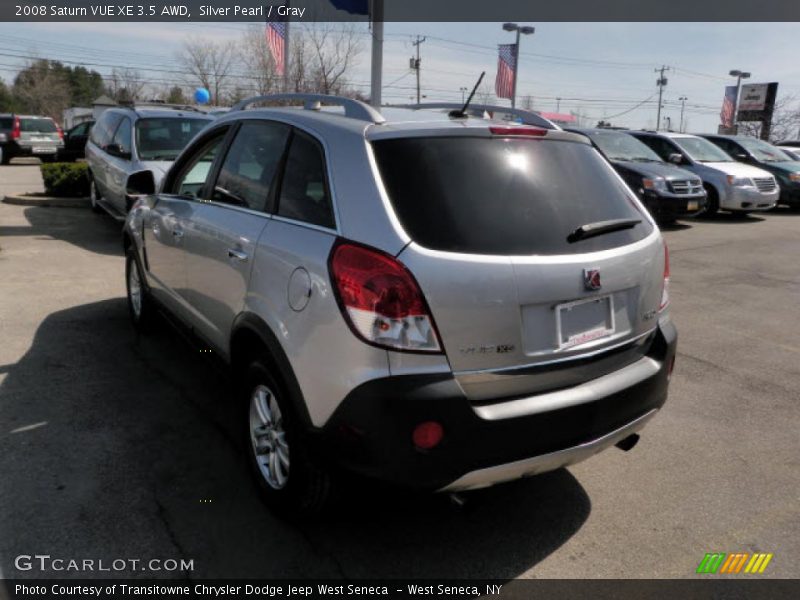 Silver Pearl / Gray 2008 Saturn VUE XE 3.5 AWD
