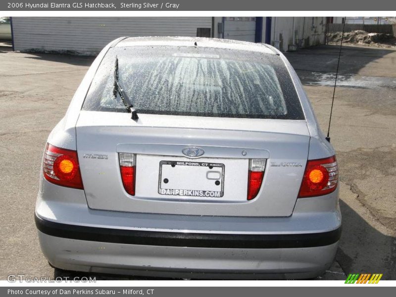 Sterling Silver / Gray 2006 Hyundai Elantra GLS Hatchback