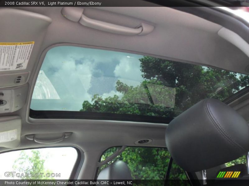 Light Platinum / Ebony/Ebony 2008 Cadillac SRX V6