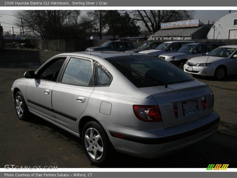 Sterling Silver / Gray 2006 Hyundai Elantra GLS Hatchback