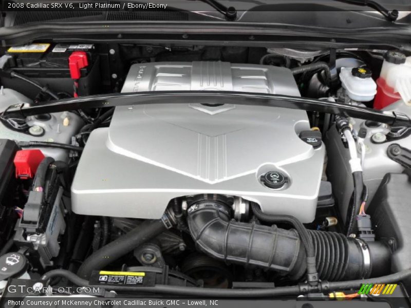 Light Platinum / Ebony/Ebony 2008 Cadillac SRX V6