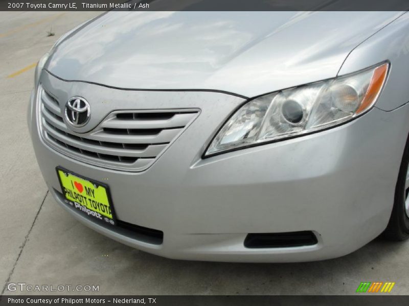 Titanium Metallic / Ash 2007 Toyota Camry LE