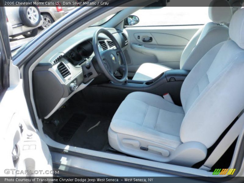 Dark Silver Metallic / Gray 2006 Chevrolet Monte Carlo LS