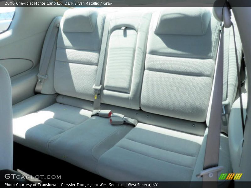 Dark Silver Metallic / Gray 2006 Chevrolet Monte Carlo LS