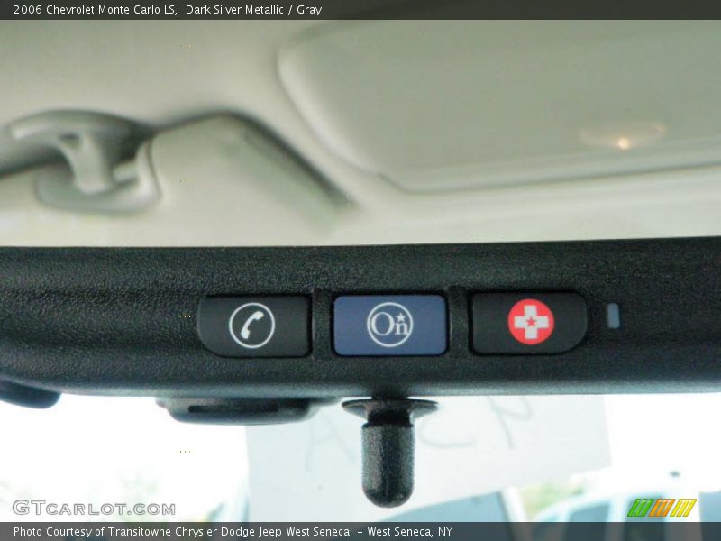 Dark Silver Metallic / Gray 2006 Chevrolet Monte Carlo LS