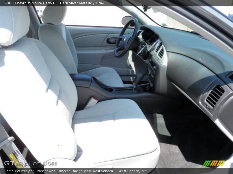 Dark Silver Metallic / Gray 2006 Chevrolet Monte Carlo LS