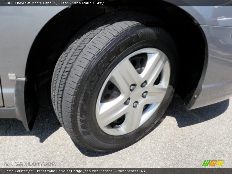 Dark Silver Metallic / Gray 2006 Chevrolet Monte Carlo LS