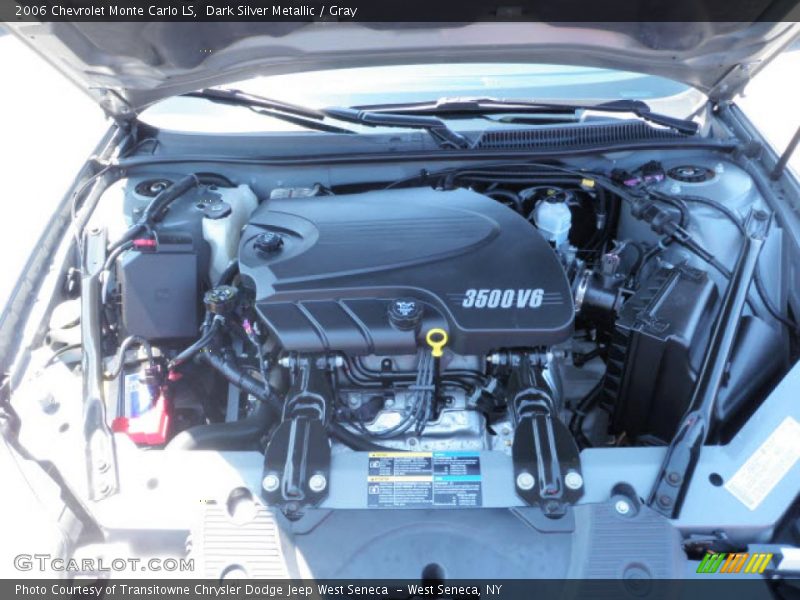 Dark Silver Metallic / Gray 2006 Chevrolet Monte Carlo LS