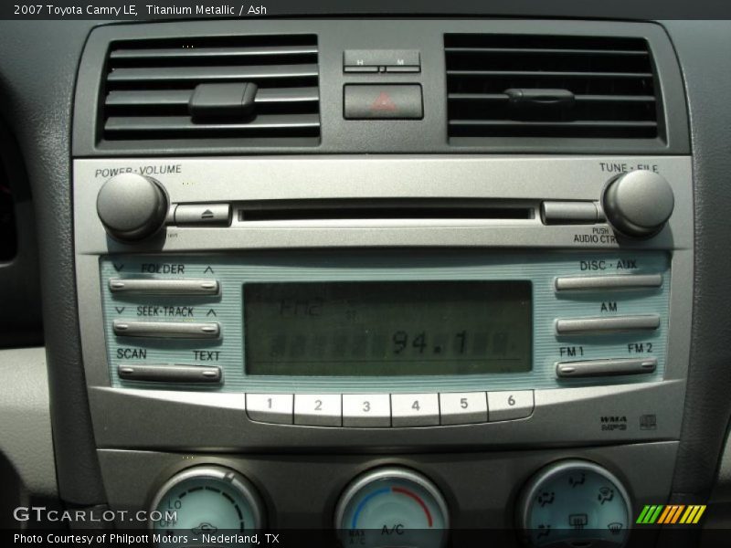 Titanium Metallic / Ash 2007 Toyota Camry LE