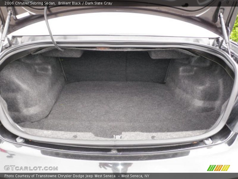 Brilliant Black / Dark Slate Gray 2006 Chrysler Sebring Sedan