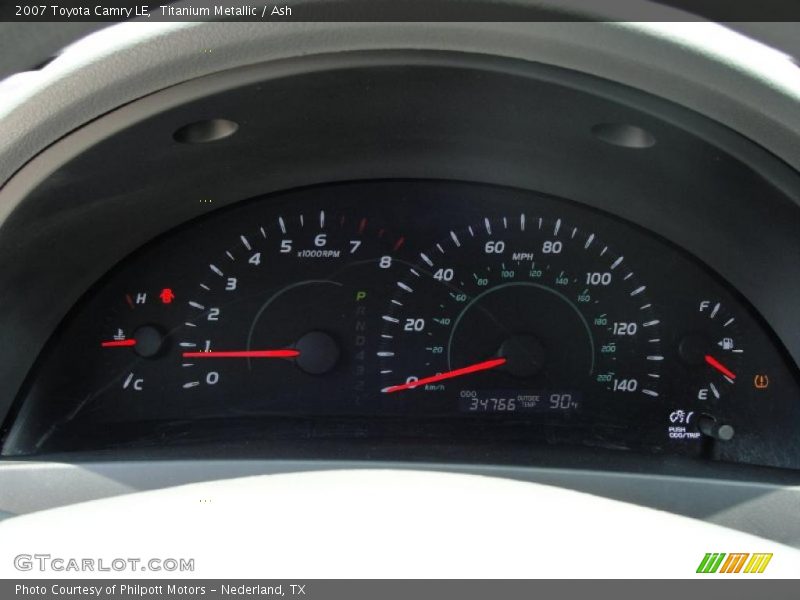 Titanium Metallic / Ash 2007 Toyota Camry LE