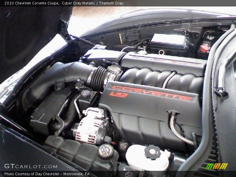 Cyber Gray Metallic / Titanium Gray 2010 Chevrolet Corvette Coupe