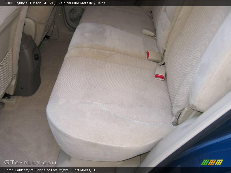 Nautical Blue Metallic / Beige 2006 Hyundai Tucson GLS V6