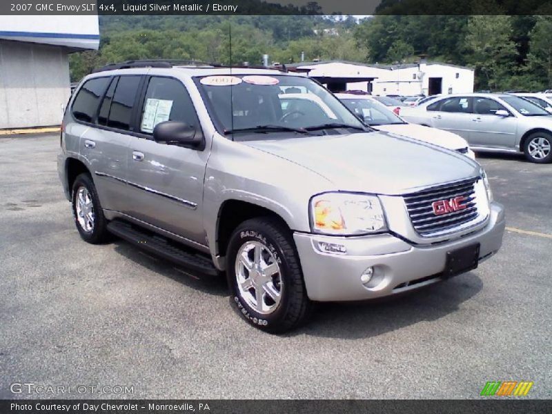 Liquid Silver Metallic / Ebony 2007 GMC Envoy SLT 4x4