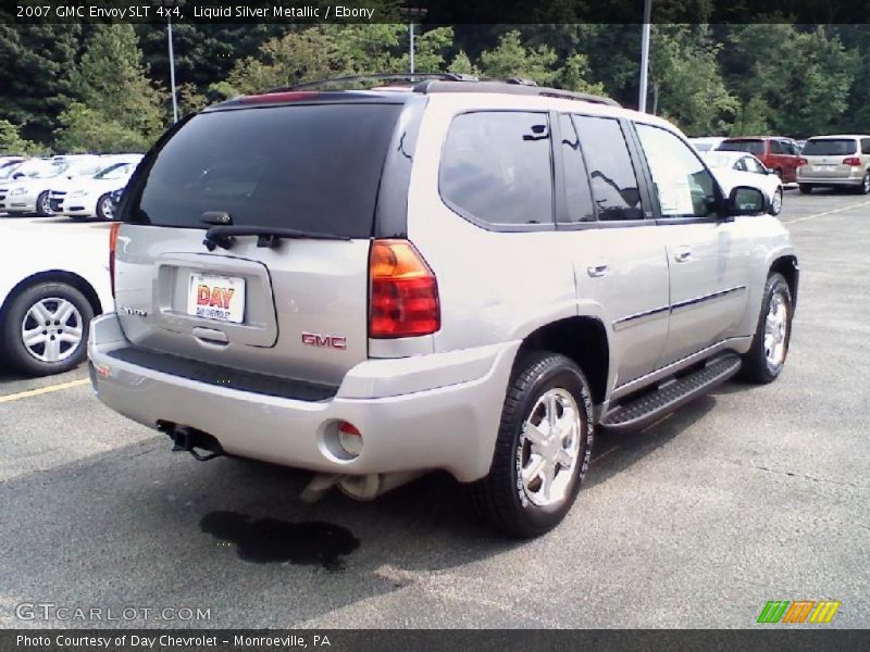 Liquid Silver Metallic / Ebony 2007 GMC Envoy SLT 4x4
