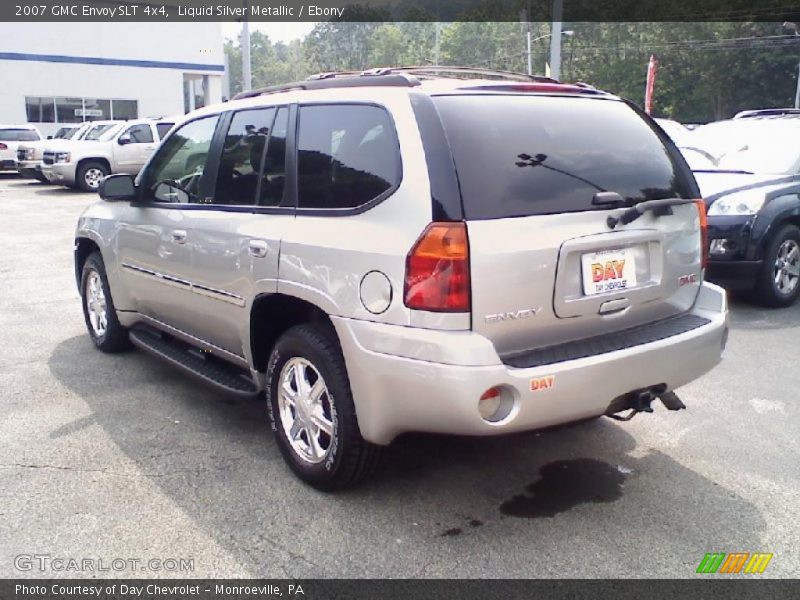 Liquid Silver Metallic / Ebony 2007 GMC Envoy SLT 4x4