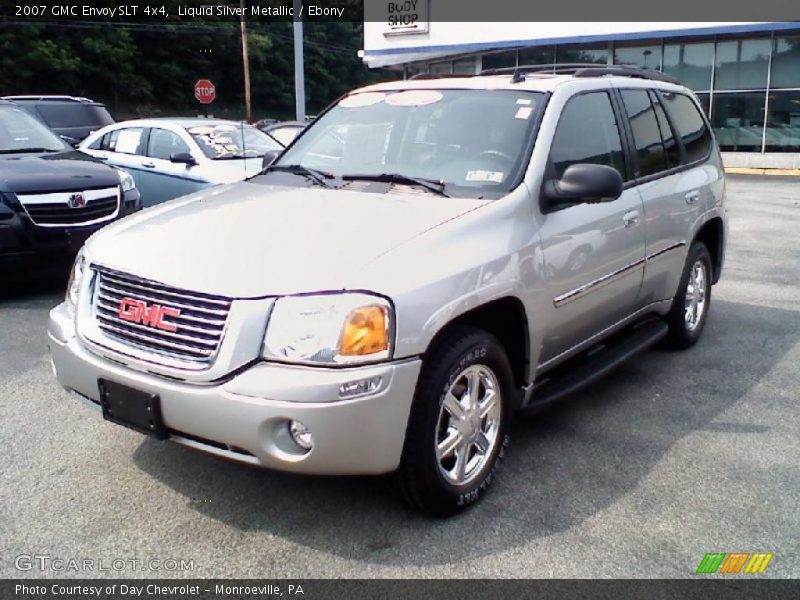 Liquid Silver Metallic / Ebony 2007 GMC Envoy SLT 4x4