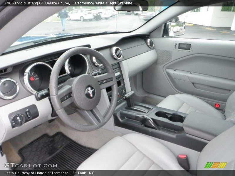 Performance White / Light Graphite 2006 Ford Mustang GT Deluxe Coupe