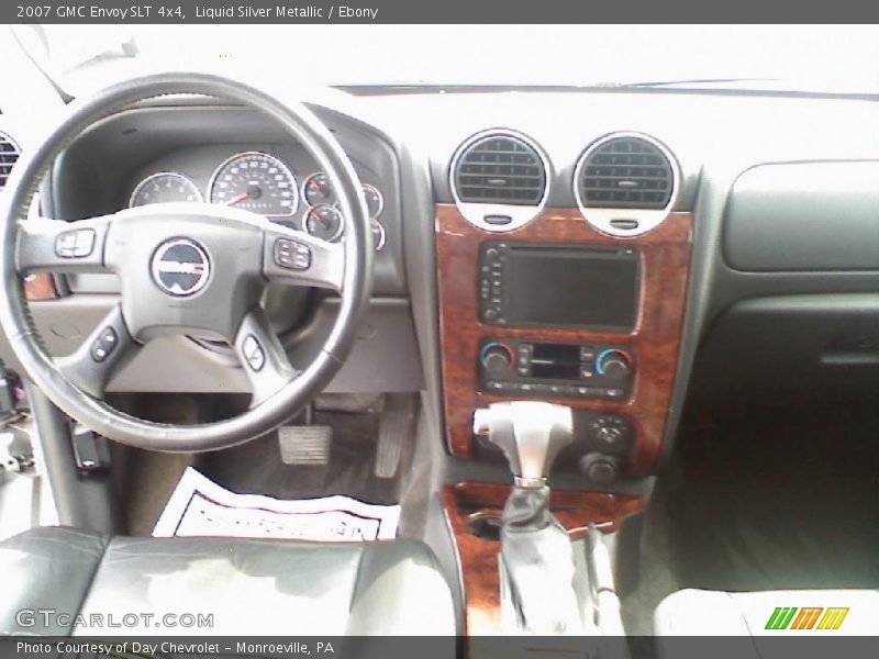 Liquid Silver Metallic / Ebony 2007 GMC Envoy SLT 4x4