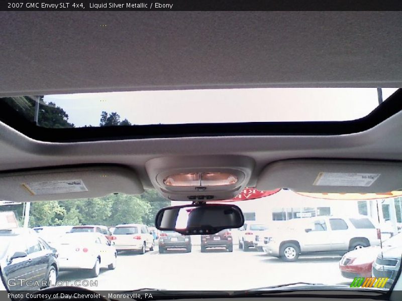 Liquid Silver Metallic / Ebony 2007 GMC Envoy SLT 4x4