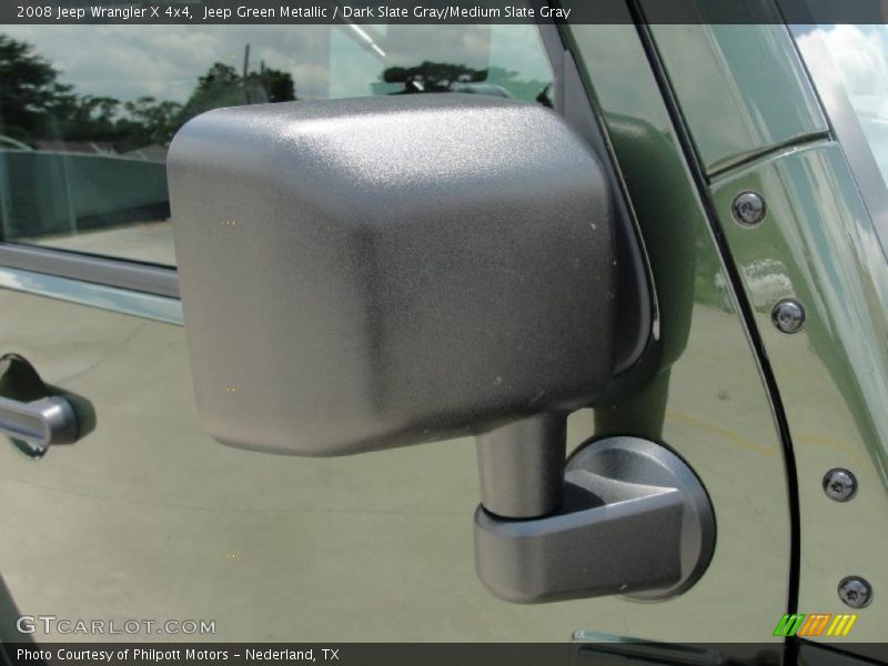 Jeep Green Metallic / Dark Slate Gray/Medium Slate Gray 2008 Jeep Wrangler X 4x4