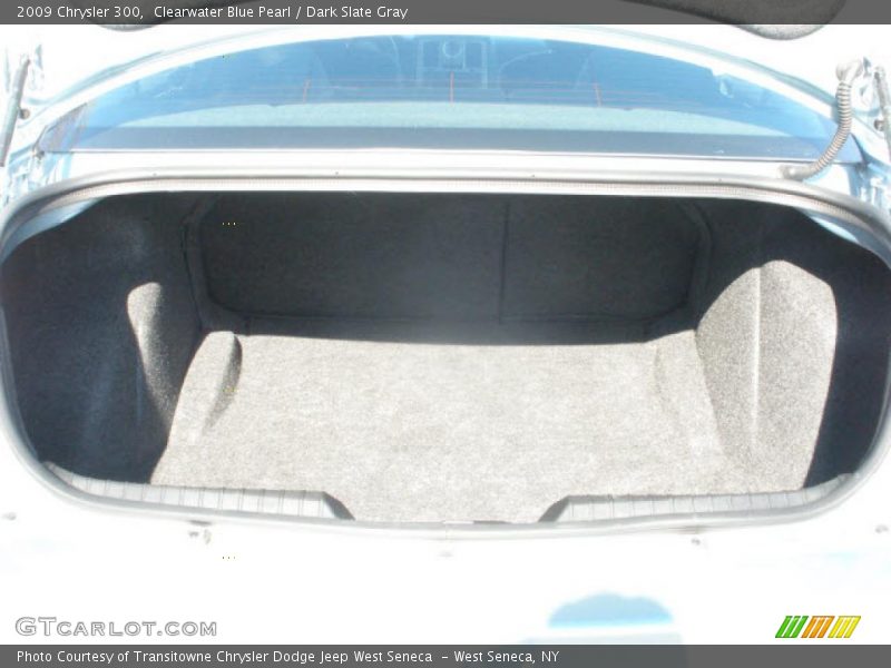 Clearwater Blue Pearl / Dark Slate Gray 2009 Chrysler 300