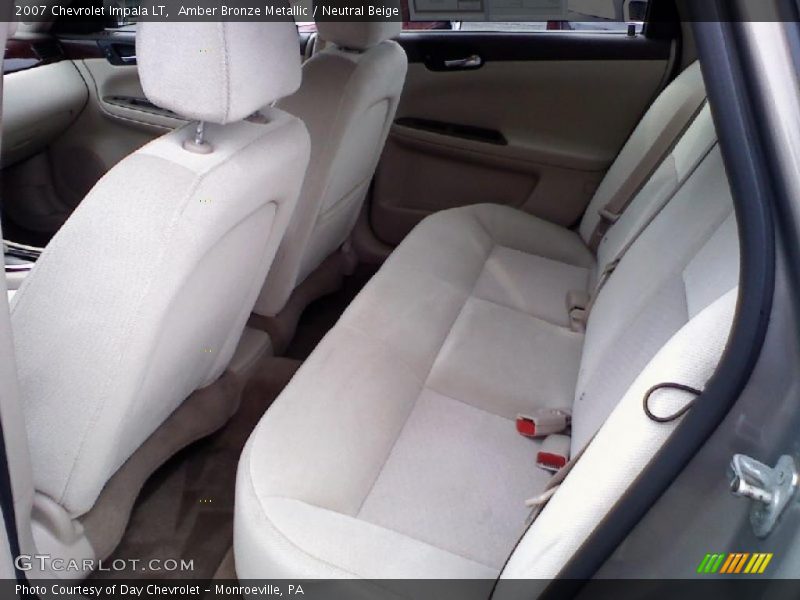 Amber Bronze Metallic / Neutral Beige 2007 Chevrolet Impala LT